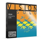 Thomastik-Infel VIS100 Vision Solo Violin String Set (4/4, ball/loop, multilayer steel wire, tin plated E) . Thomastik