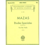 Etudes Speciales opus 36 v.1 . Viola . Mazas