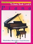 Alfred's Basic Piano Library Technic Book v.4 . Piano . Various