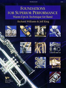 Foundations for Superior Performance . Conductor's Score . Williams/King