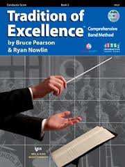 Tradition of Excellence v.2 w/DVD . Conductor's Score . Pearson/Nowlin