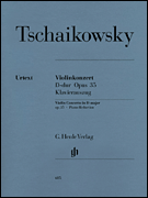 Concerto in D Major op. 35 . Violin & Piano . Tschaikowsky
