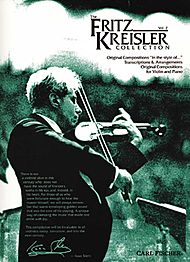The Fritz Kreisler Collection v.2 . Violin & Piano . Various