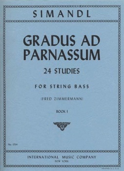 Gradus Ad Parnassum Studies (24) v.1 . Bass . Simandl