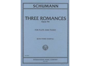 Romances (3) op.94 . Flute & Piano . Schumann
