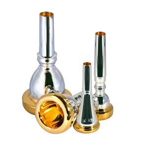 3513CGR 3C Gold Rim Trumpet Mouthpiece . Bach