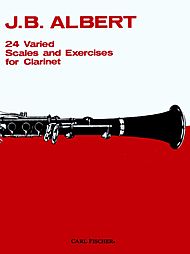 Varied Scales and Excercises (24) . Clarinet . Albert