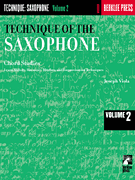 Technique Of The Saxophone v.2 (chord studies) . Saxophone . Viola