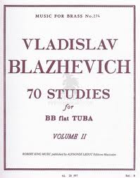 Studies (70) v.2 . Tuba . Blazhevich