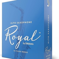Rico RRAS Royal  Alto Saxophone Reeds (box of 10) . D'Addario