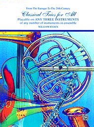 Classical Trios for All . Clarinet/Bass Clarinet . Various