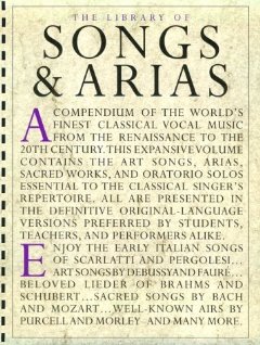 The Library of Songs & Arias . Piano . Various