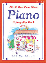 Alfred's Basic Piano Library Notespeller v.2 . Piano . Various