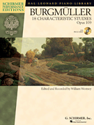 Characteristic Studies (18) op.109 w/CD . Piano . Burgmuller