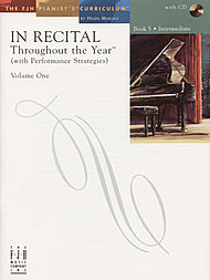 In Recital Throughout The Year (with performance strategies) w/CD v.1 Book 5 . Piano . Various