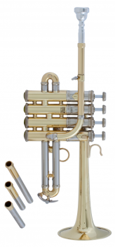 AP190 Stradivarius "Artisan" A/Bb Piccolo Trumpet Outfit (lacquer) . Bach