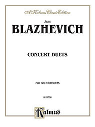 Concert Duets . Two Trombones . Blazhevich