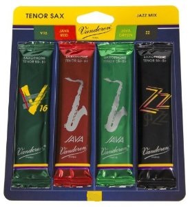 Vandoren SRMIXT25 Tenor Saxophone Jazz Reed Mix #2.5