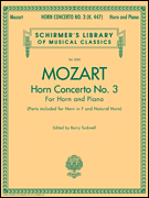 Concerto No.3 . Horn and Piano . Mozart