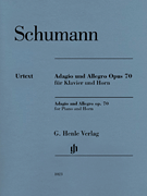 Adagio and Allegro Op. 70 . French Horn and Piano . Schumann