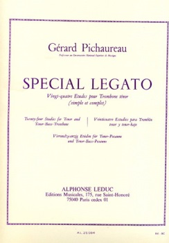 Special Legato (24 studies for trombone) . Trombone . Pichaureau