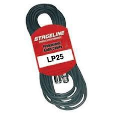 LP25 Microphone Cable (25 ft) . Stageline
