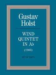 WInd Quintet in A Flat . Woodwind Quintet . Holst