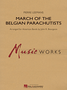 March of the Belgian Parachutists . Concert band . Leemans / Bourgeois