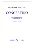 Concertino . Clarinet & Piano . Tartini