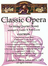 Classic Opera . String Quartet . Various
