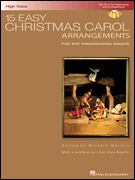 Easy Christmas Carol Arrangments (15) w/CD . High Voice . Various