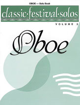 Classic Festival Solos v.2 . Oboe . Various
