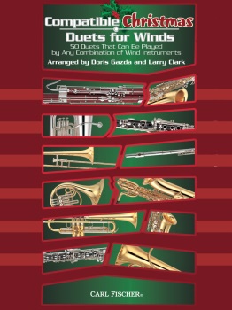 Compatible Christmas Duets for Winds . C Instrumetns . Various