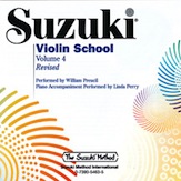 Suzuki School v.4 (CD onyl) (revised) . Violin . Suzuki