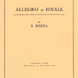 Allegro er Finale . Bass Trombone and Piano . Bozza