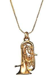 Chesbro Music FPN605G Euphonium Necklace . Harmony Jewelry