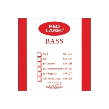 SSBASSD Red Label Bass D String . Super Sensitive