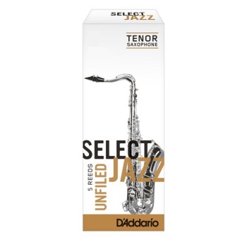 RSJTSU Select Jazz Unfiled Tenor Saxophone Reeds (box of 5) . Rico