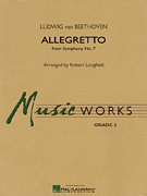 Allegretto (from symphony no.7) . Concert Band . Beethoven