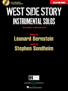 West Side Story w/CD . Cello and Piano . Bernstein/Sondheim