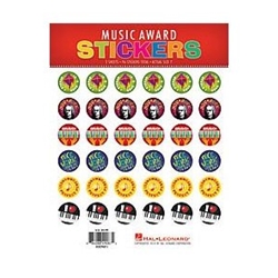HL00296815 Music Award Stickers . Hal Leonard