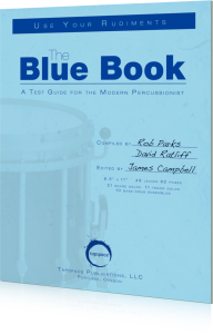 The Blue Book . Percussion Solos . Parks/Ratliff