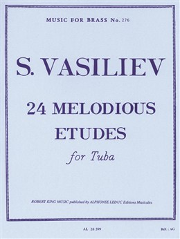 Melodious Etudes (24) . Tuba . Vasiliev
