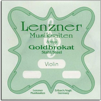 801110 Goldbrokat Violin E String (Ball End) . Lenzner