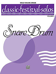 Classic Festival Solos v.2 . Snare Drum (unaccompanied) . Various