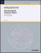 Konzertstuck (concert piece) . Alto Saxophone Duet . Hindemith