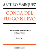 Conga Del Fuego Nuevo (score only) . Concert Band . Marquez