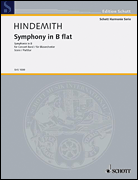 Symphony in B Flat (set of parts) . Concert Band . Hindemith