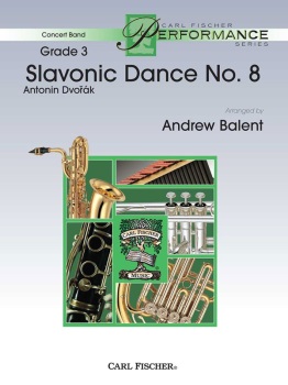 Slavonic Dance No.8 . Concert Band . Dvorak