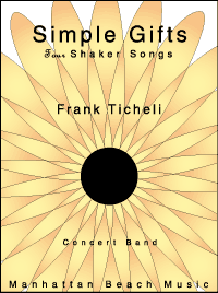 Simple Gifts (four shaker songs) . Concert Band . Ticheli
